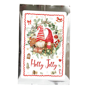 gnome wreath | holly jolly