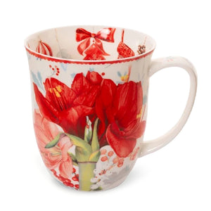 big mug, amaryllis