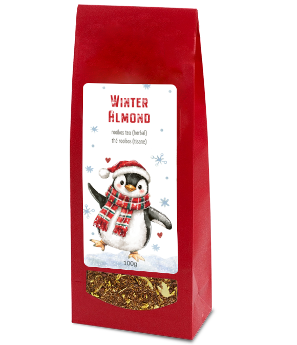 winter almond, 100g | funny penguins