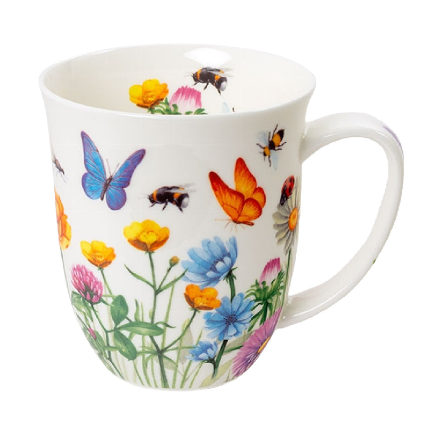 mug, butterfly meadow