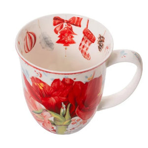 big mug, amaryllis
