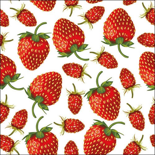 napkin 'strawberry'