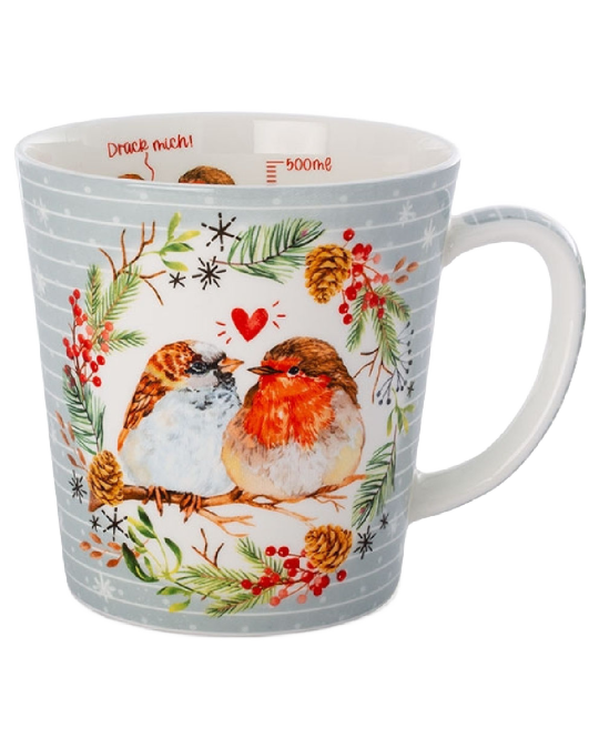 mug dandy, sparrow & robin