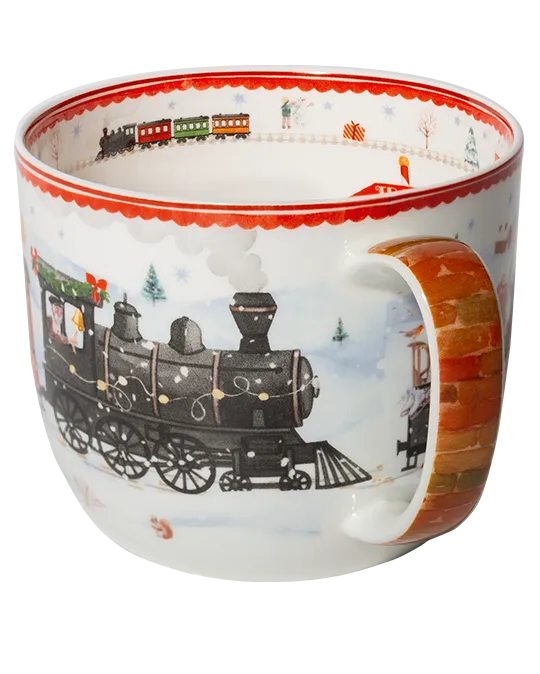 jumbo mug, winter express