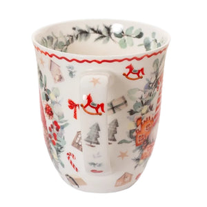 big mug, gnome wreath