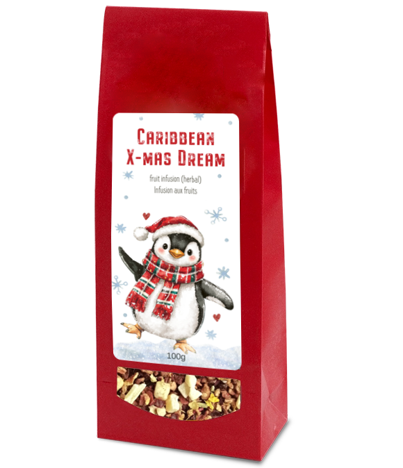 caribbean xmas dream, 100g | funny penguins