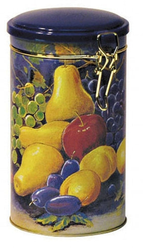 tin, fruit basket, 250g