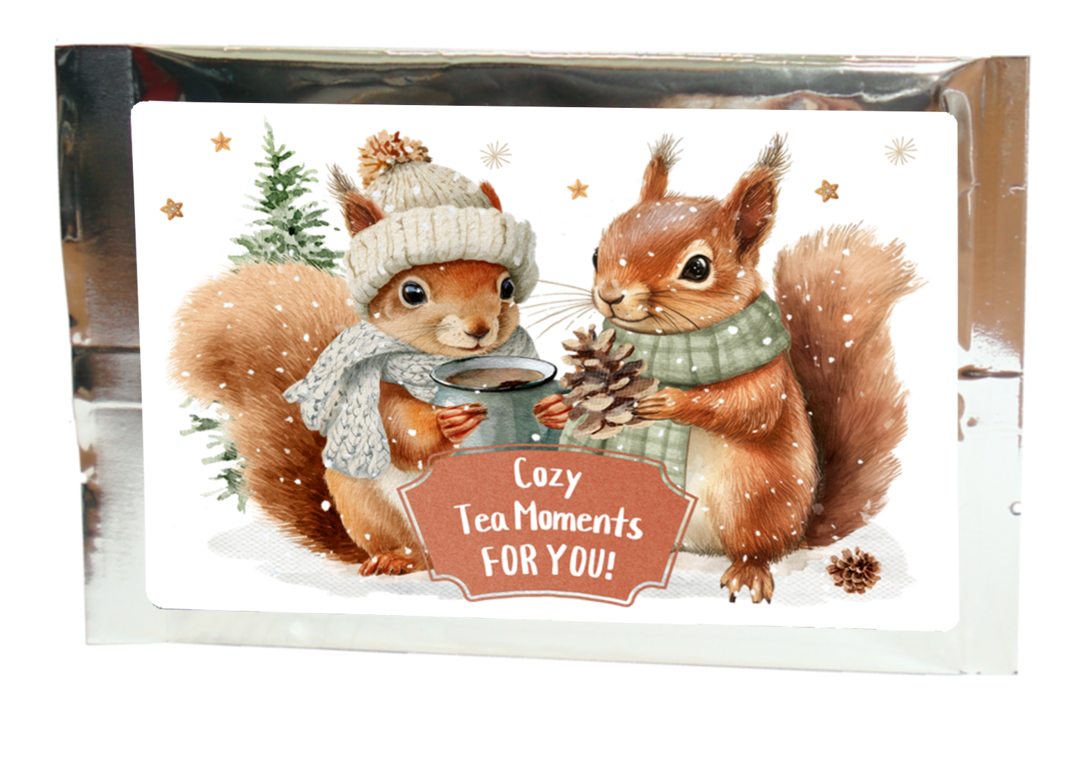 cute squirrels  | cozy tea moments for you