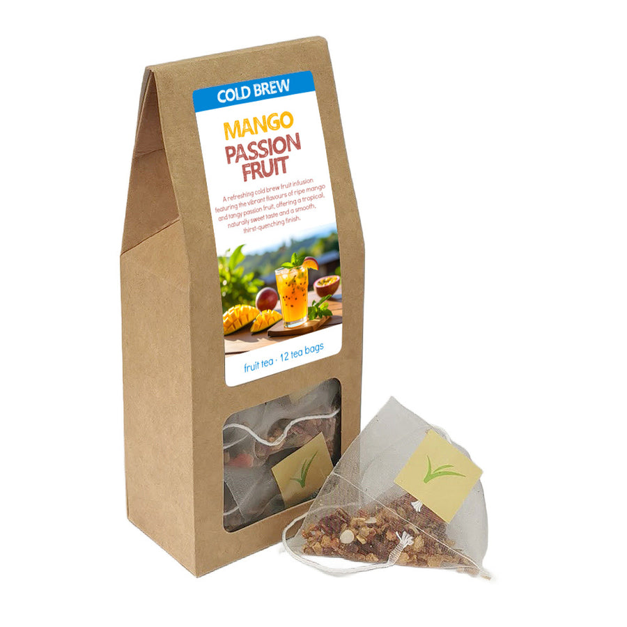 P-BOX, COLD BREW FRUIT TEA, MANGO-PASSION FRUIT