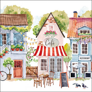 napkin 'cottages'