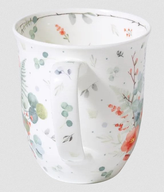 big mug, eucalyptus bouquet