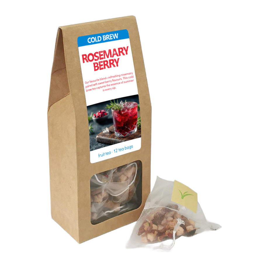 P-BOX, COLD BREW FRUIT TEA, ROSEMARY BERRY