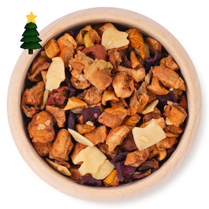 FRUIT TEA, CANDIED ALMONDS