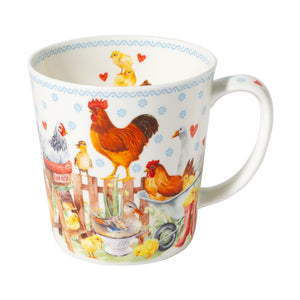 mug dandy, happy chicken