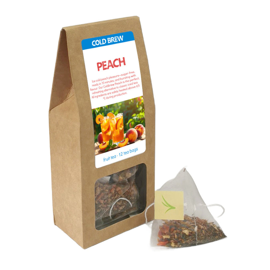 P-BOX, COLD BREW FRUIT TEA, PEACH