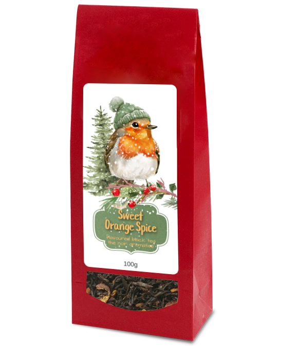 sweet orange spice, 100g | cute robins