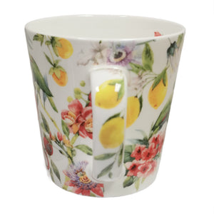 mug dandy, tropical green parrot
