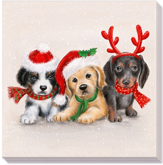 napkin `sweet dogs'