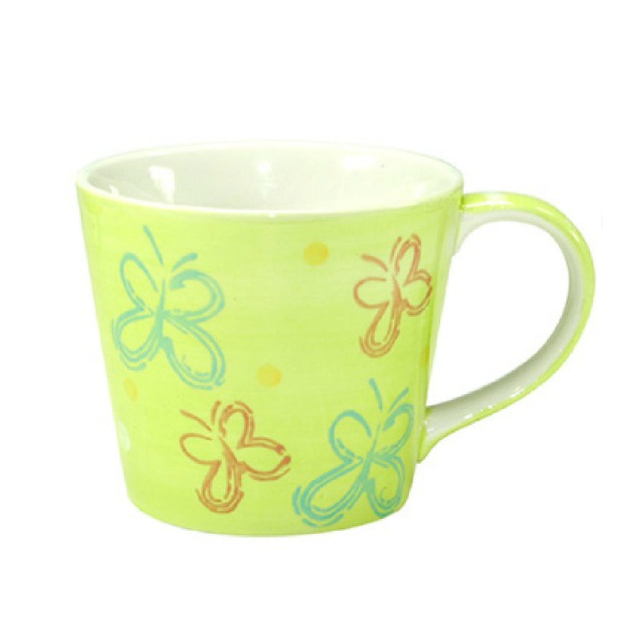 mug, fancy butterflies