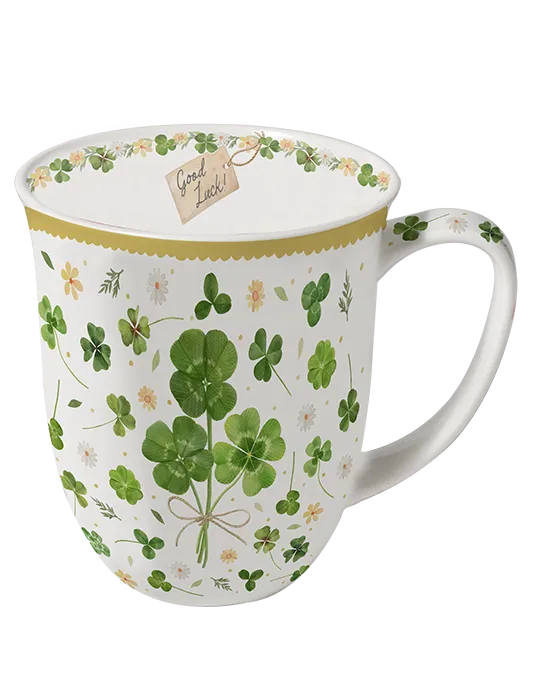 big mug, clover field
