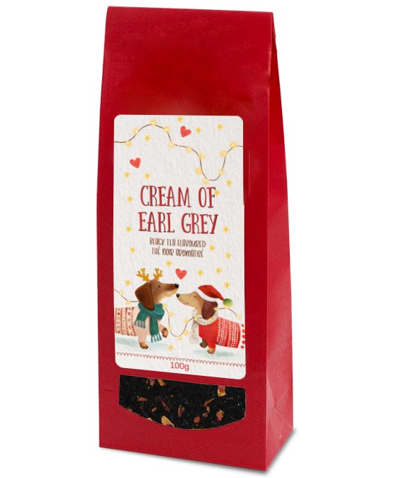 cream of earl grey, 100g | merry dachshund