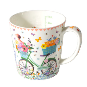 mug dandy, dog on a bike