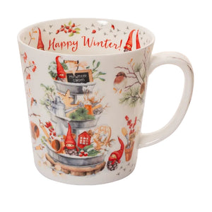 mug dandy, winter garden