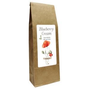 blueberry cream, 100g | delicate poppies