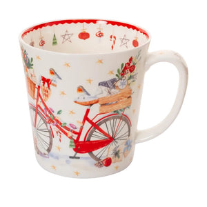 mug dandy, winter bicycle